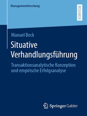 cover image of Situative Verhandlungsführung